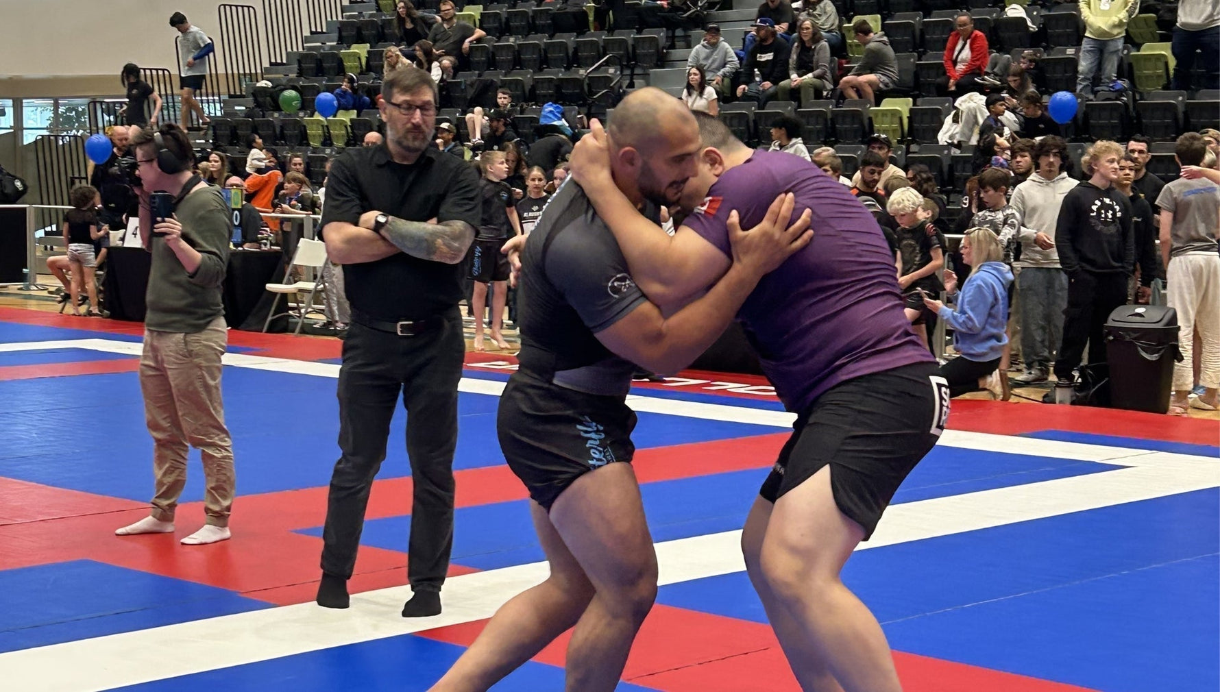 Brazilian Jiu-Jitsu (BJJ) match