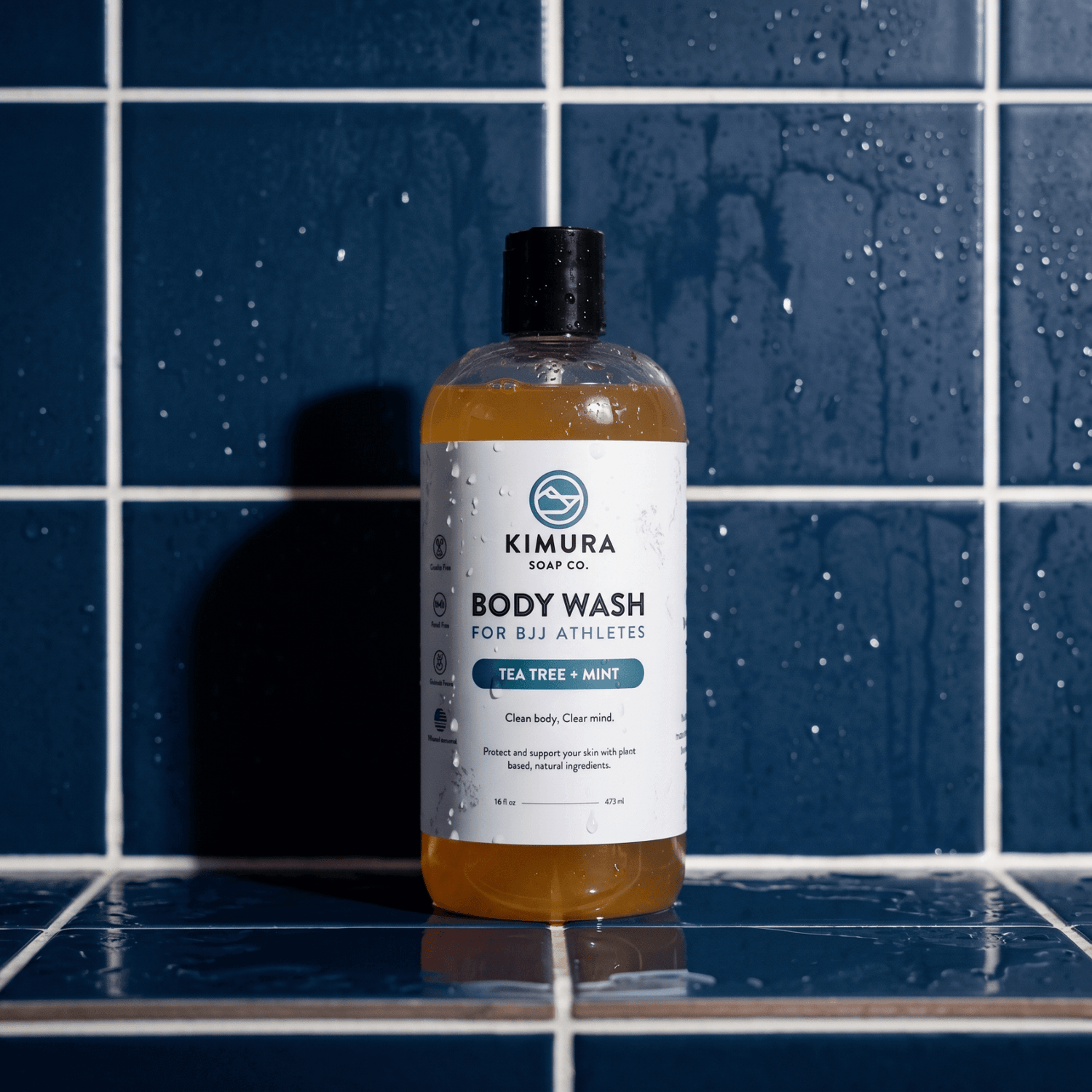 Bottle of Kimura Body Wash for BJJ athletes